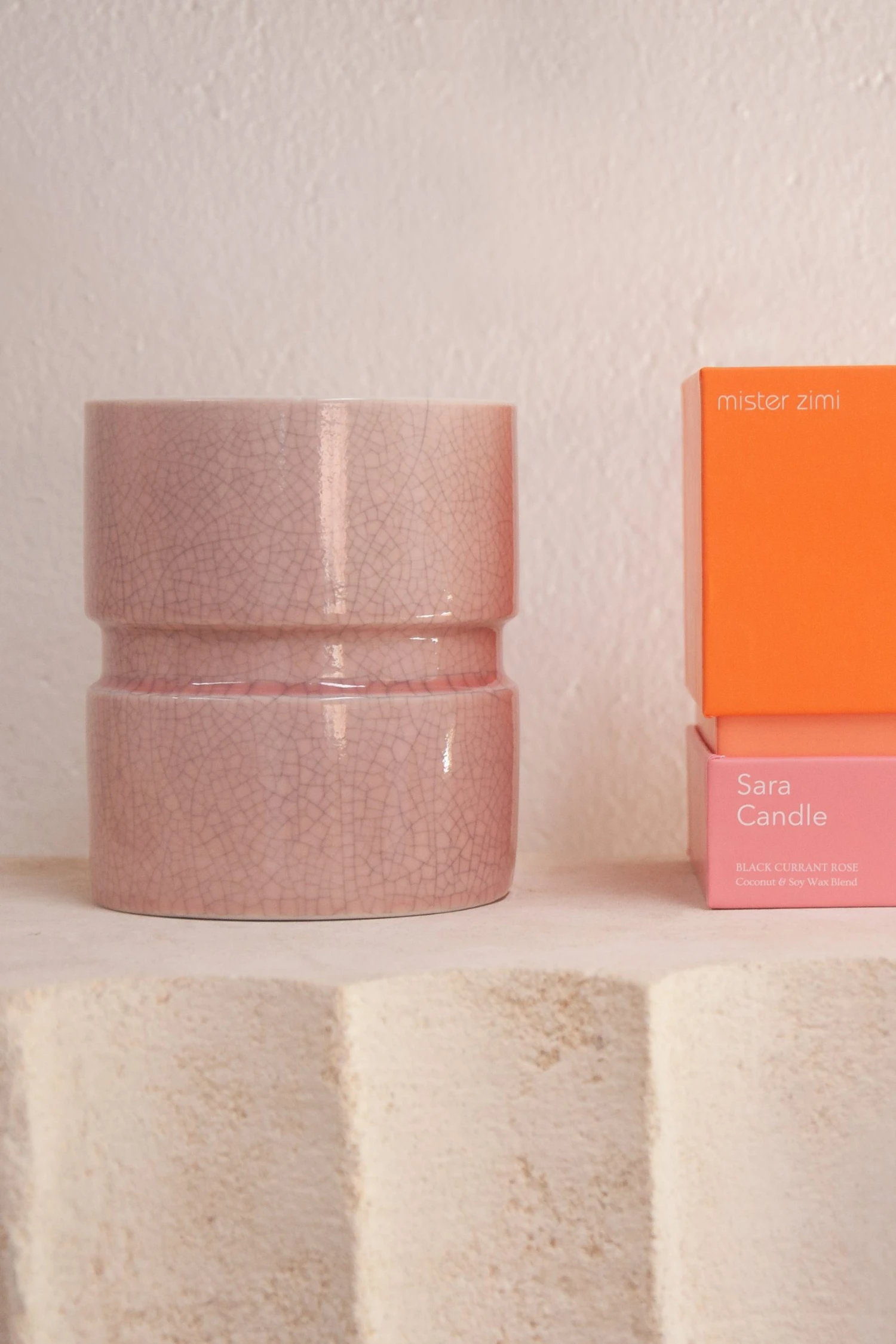 W22 Sara Candle In Black Currant Rose The Sara Candle 2 W22 Sara Candle In Black Currant Rose The Sara Candle