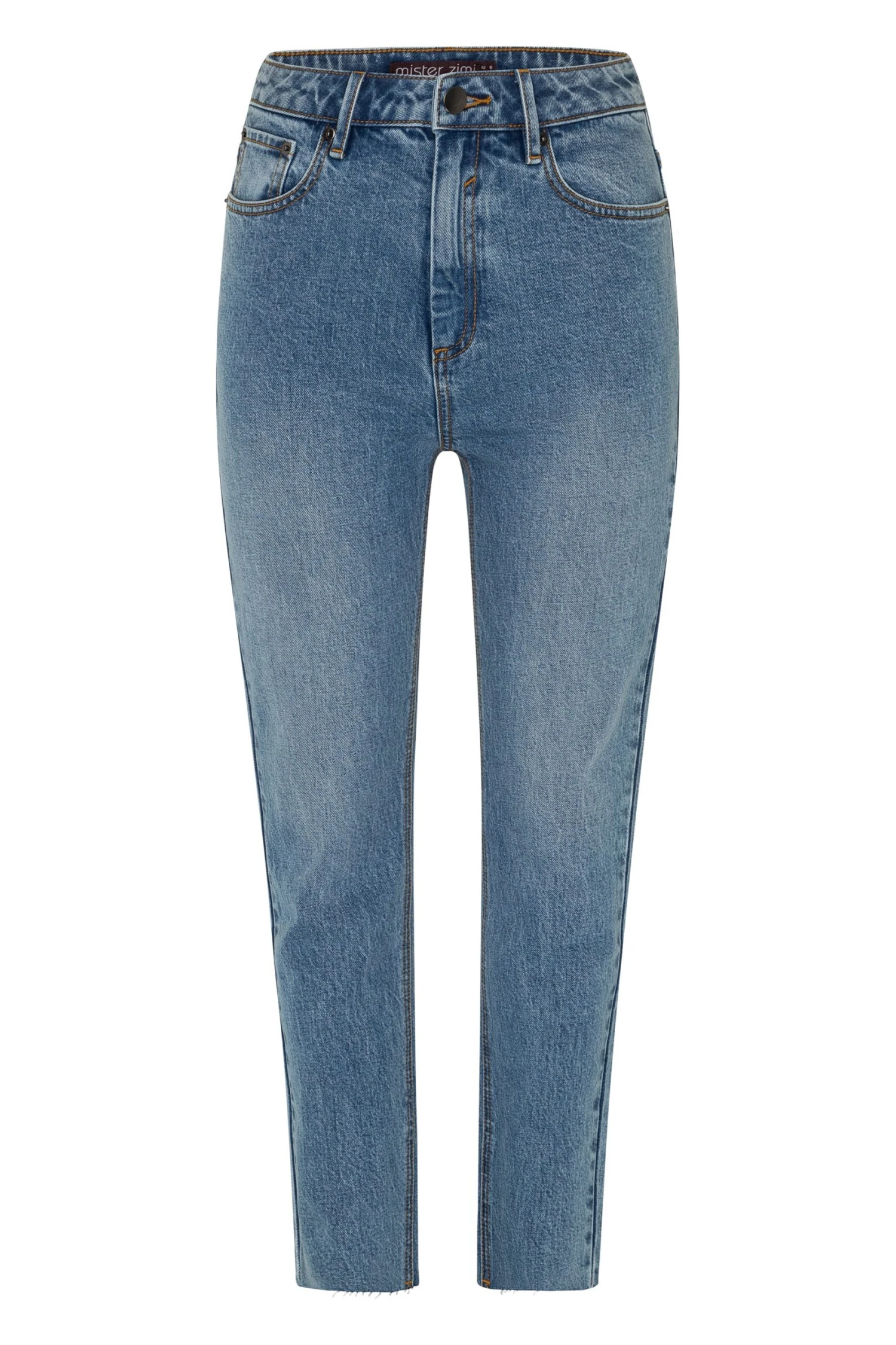 W22A Classic Mum Jeans In Blue Denim 14 W22A Classic Mum Jeans In Blue Denim