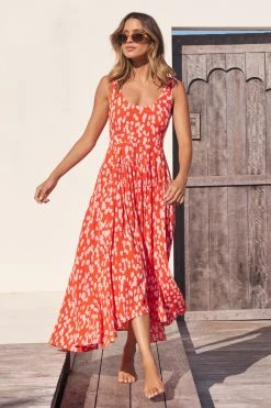 S21A Sale Annabelle Dress In Sangria