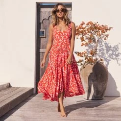 S21A Sale Annabelle Dress In Sangria