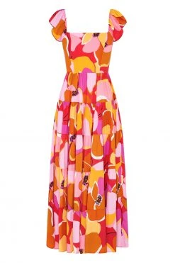 S21A Gabrielle Dress In Kea Sale