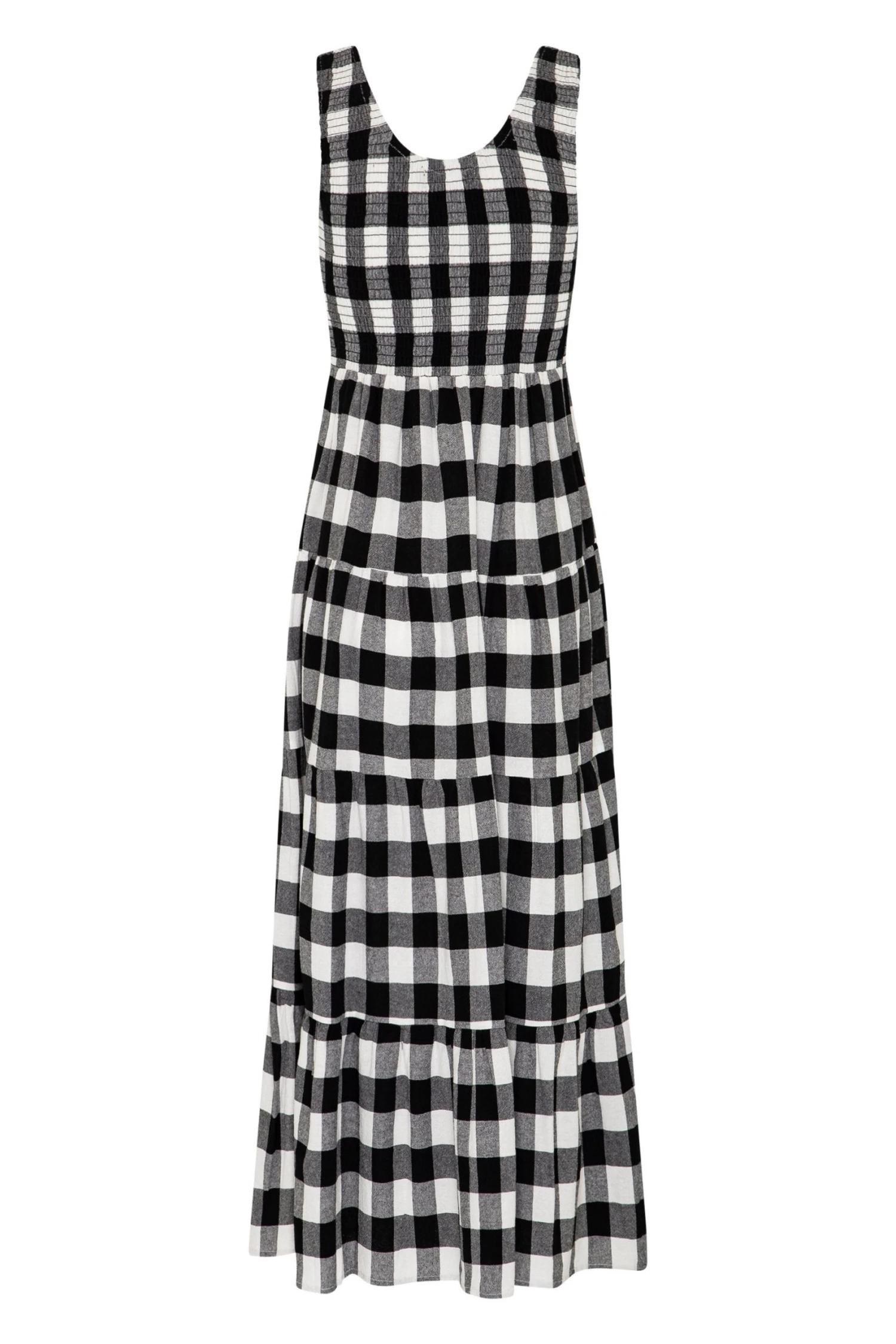 S21A Paris Dress In Granite Gingham Sale 10 S21A Paris Dress In Granite Gingham Sale