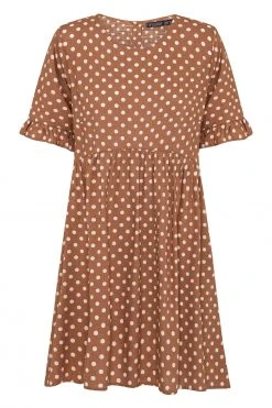 S21A Remi Dress In Cinnamon Spot