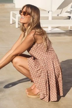 S21A Sale Winifred Mini Dress In Cinnamon Spot