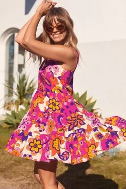 MISTER ZIMI Sales 76 S21A Winifred Mini Dress In Paros