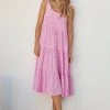 S21A Winifred Midi Dress In Lychee