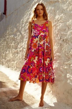 S21A Winifred Midi Dress In Paros