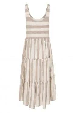 S21B Winifred Midi Dress In Sailor Stripe