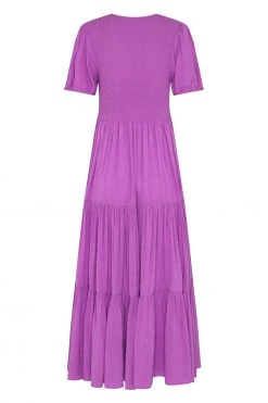 S21B Cecile Summer Maxi Dress In Iris Sale