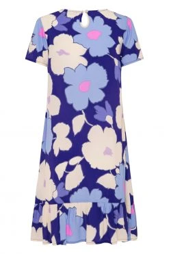 S21B Klare Dress In Blue Camellia