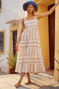 S21B Maisie Dress In Sailor Stripe