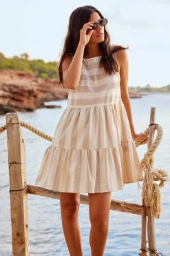 S21B Sale Olivia Dress In Sailor Stripe