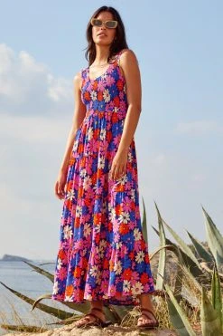 S21B Paris Dress In Azalea