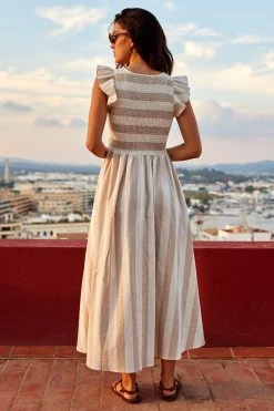 S21B Phoebe Dress In Sailor Stripe Sale