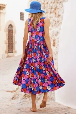 S21B Sale Zoe Dress In Azalea 12 S21B Sale Zoe Dress In Azalea