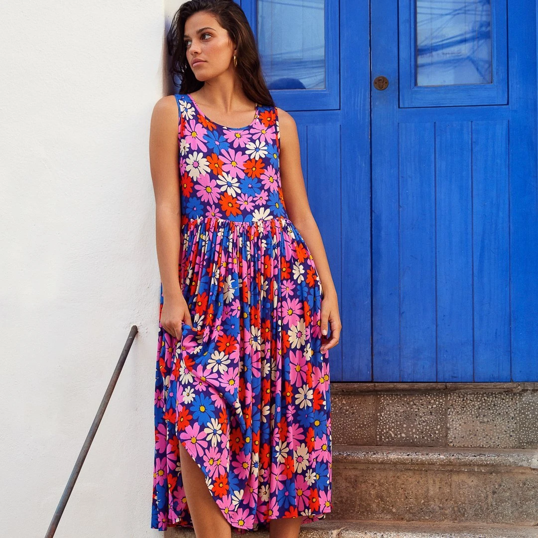 S21B Sale Zoe Dress In Azalea 10 S21B Sale Zoe Dress In Azalea