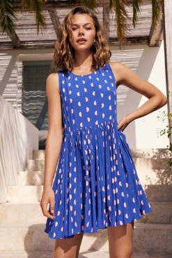 S21B Zoe Mini Dress In Luna Rosa