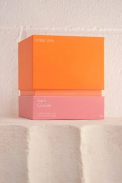 W22 Sara Candle In Black Currant Rose The Sara Candle 8 W22 Sara Candle In Black Currant Rose The Sara Candle