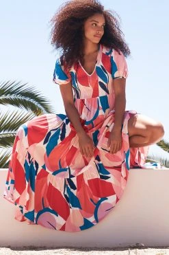 S21C Cecile Summer Maxi Dress In Tulum Sale