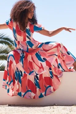 S21C Cecile Summer Maxi Dress In Tulum Sale
