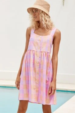 S21C Edie Dress In Cube Sale