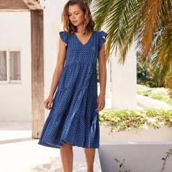 S21C Heidi Midi Dress In Nassau Sale