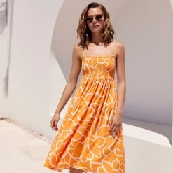 S21C Olive Dress In Maui Sale