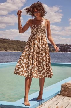 S21C Olive Dress In Seychelles