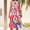 S21C Olivia Midi Tie Dress In Tulum Sale