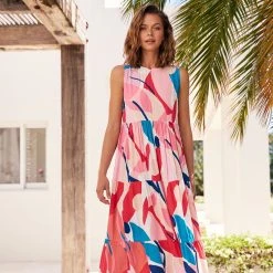 S21C Olivia Midi Tie Dress In Tulum Sale 15 S21C Olivia Midi Tie Dress In Tulum Sale