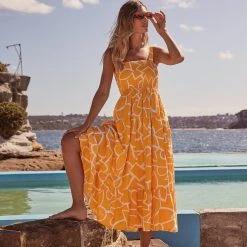 S21C Sale Savannah Dress In Maui