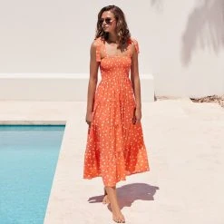 S21C Savannah Tie Dress In Koh Phi Phi Sale
