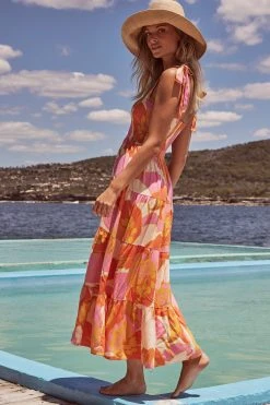 S21C Savannah Tie Dress In Tahiti
