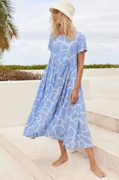 S21C Spring Zoe Dress In Whitsundays Sale