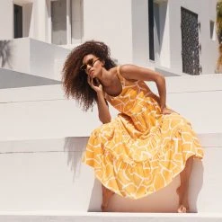 S21C Winifred Midi Dress In Maui Sale 23 S21C Winifred Midi Dress In Maui Sale