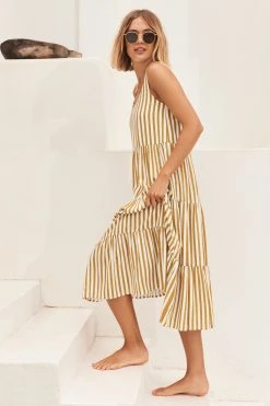 S21C Winifred Midi Dress In San Pedro Sale