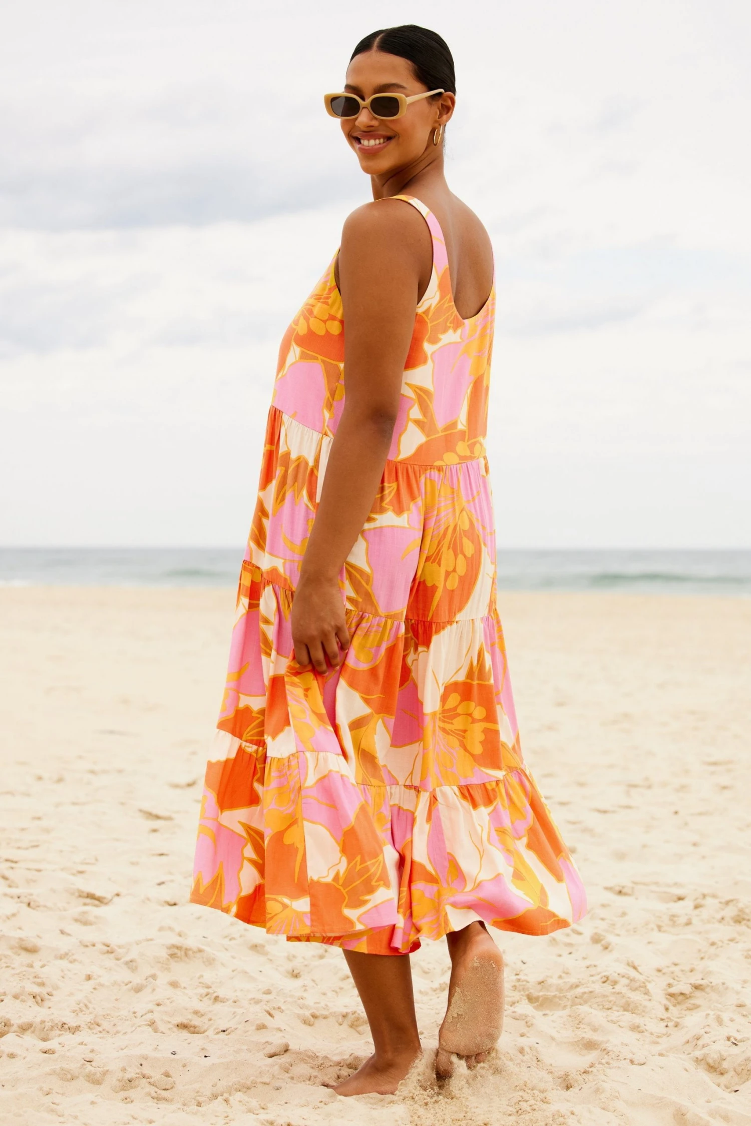 S21C Winifred Midi Dress In Tahiti 9 S21C Winifred Midi Dress In Tahiti