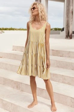 MISTER ZIMI Sales 102 S21C Winifred Tall Dress In San Pedro Sale