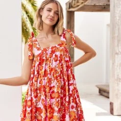 S21G Eliza Mini Dress In Caribbean