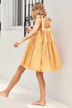 S21G Eliza Mini Dress In Oia