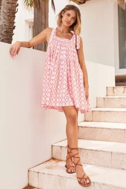 MISTER ZIMI Sales 64 S21G Sale Eliza Mini Dress In Santa Clara