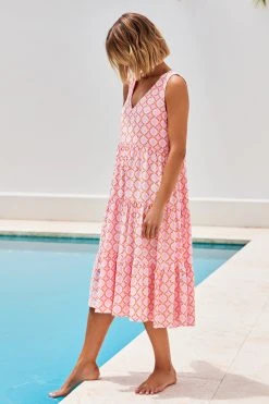 S21G Juniper Midi Dress In Santa Clara Sale