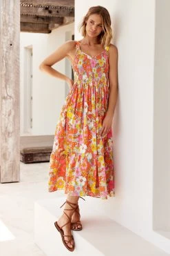 S21G Sale Selena Dress In Havana