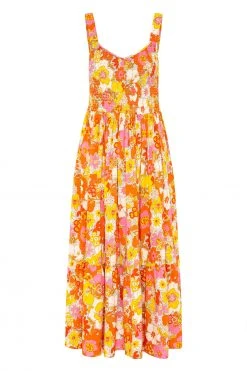 S21G Sale Selena Dress In Havana