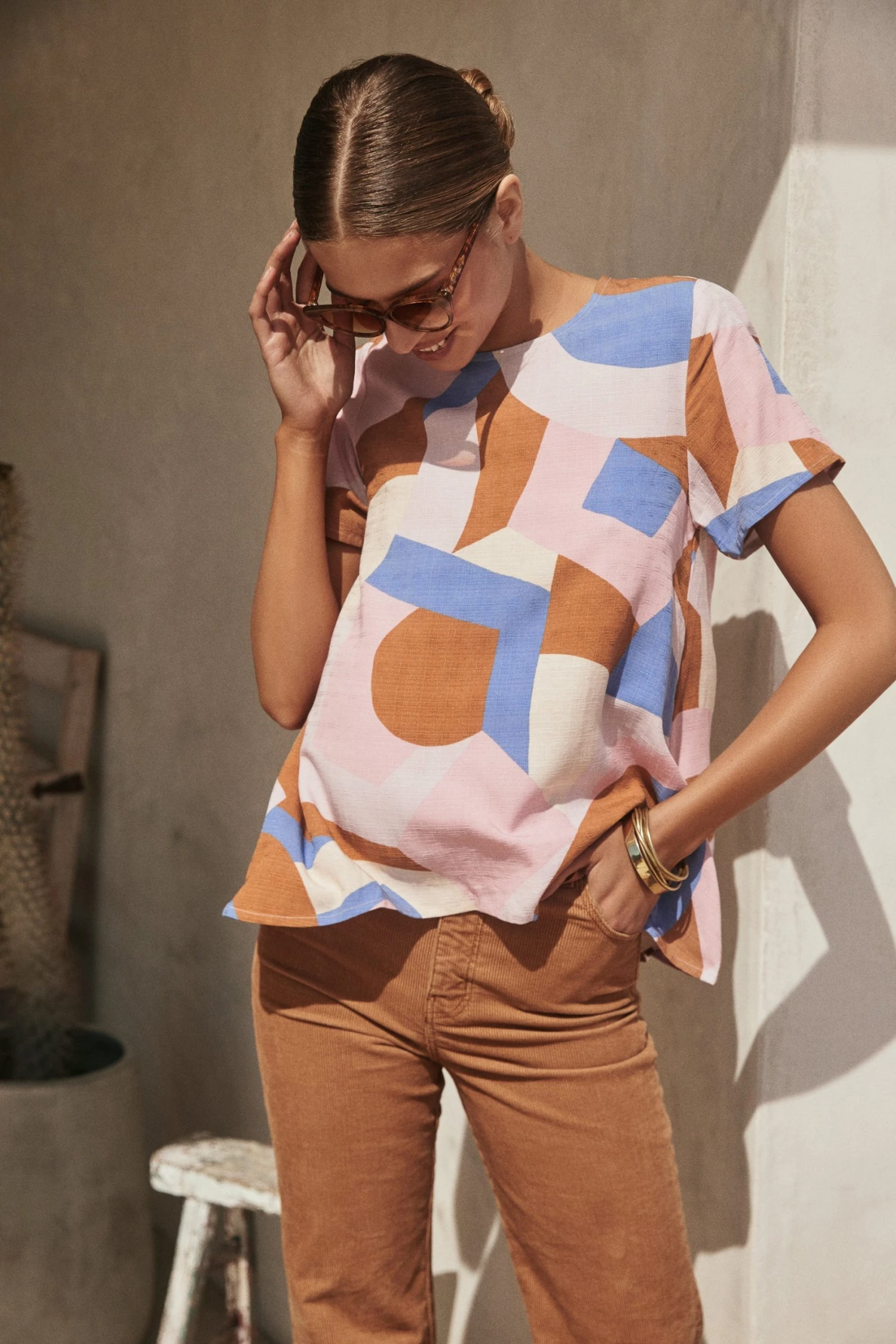 W22A Daisy Top In Jacaranda Tops 3 W22A Daisy Top In Jacaranda Tops