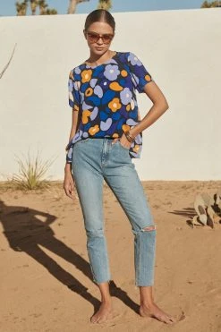 MISTER ZIMI Sales 66 W22A Mum Jeans In Blue Denim