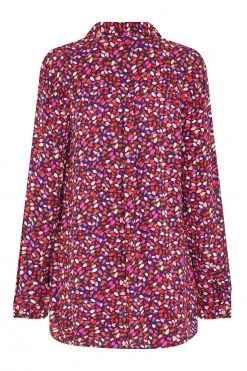 W22A Tops Phoebe Shirt In River Birch 24 W22A Tops Phoebe Shirt In River Birch