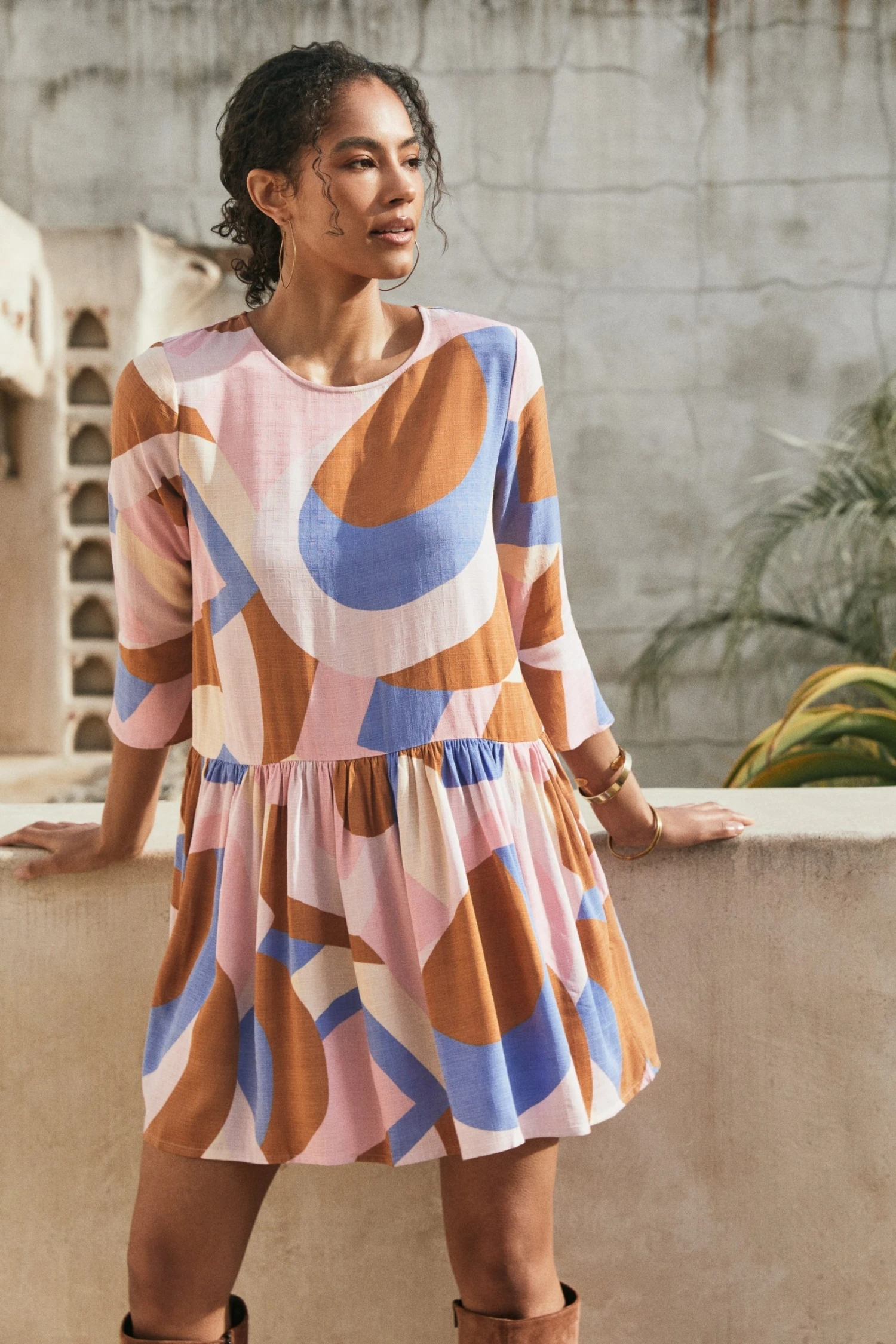 W22A Autumn Elsa Dress In Jacaranda Dresses 3 W22A Autumn Elsa Dress In Jacaranda Dresses