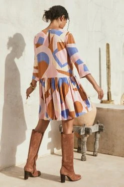 W22A Autumn Elsa Dress In Jacaranda Dresses 13 W22A Autumn Elsa Dress In Jacaranda Dresses