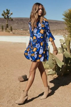 W22A Dresses Autumn Elsa Dress In Lavender